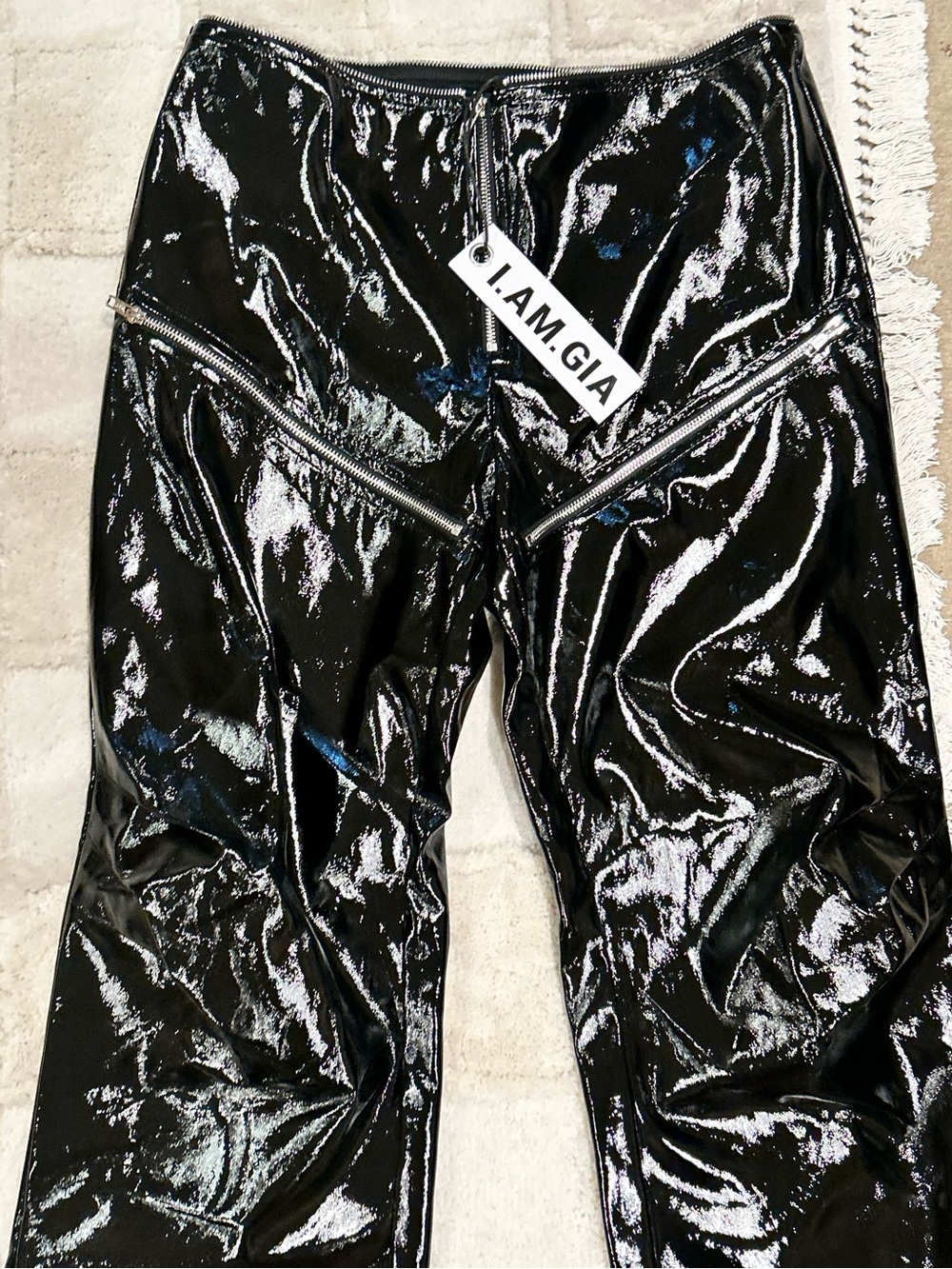 NWT I.AM.GIA Black Isla Pant SIZE:LARGE - Picture 9 of 12